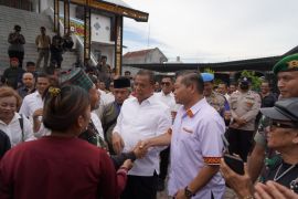 Bakti sosial hingga makan bersama warnai aksi damai masyarakat Karo