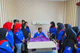 KSPSI jenguk anggota Polri korban kerusuhan di RS Kramat Jati