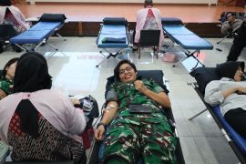 HUT Polwan, Polda Banten gelar donor darah untuk masyarakat