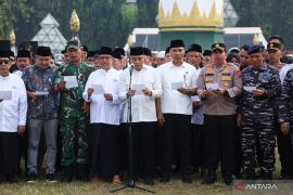 Sejumlah elemen masyarakat berikrar Jaga Surabaya dan Indonesia