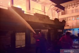 DPKP Muara Enim: 50 kios di Pasar Inpres hangus terbakar