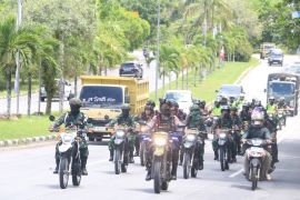 TNI-Polri dan Satpol PP di Bangka Belitung gelar patroli skala besar
