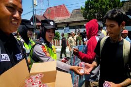 Polres  Pemalang amankan unjuk rasa melalui pendekatan humanis