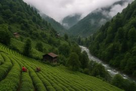 Provinsi Rize, menyusuri negeri teh dan kabut di timur laut Turki