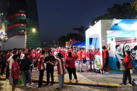 Suporter manfaatkan waktu bermain gim jelang Indonesia lawan Taiwan