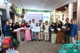 Punya kepedulian, PLN UIW UIW MMU salurkan bantuan Material Bangunan Korban Kebakaran di Batu Merah