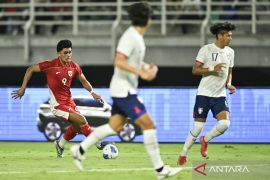 Gol Ramadhan Sananta bawa Indonesia memimpin 5-0 atas Taiwan