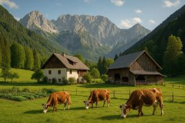 Menyusuri flora langka dan suara hutan di Jezersko Slovenia yang magis