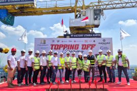 Majapahit Suites Topping Off Tower Mahesa penuhi janji kepada konsumen