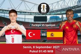 Prediksi Turki vs Spanyol, skor, head to head dan susunan pemain