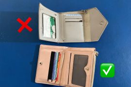 Kiat memilih dompet yang aman menimilasir kehilangan aset
