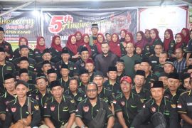 KPBN Korwil Kota Padang rayakan anniversary ke-V dan kukuhkan pengurus baru periode 2025--2030