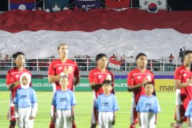 Klasemen Grup J: Timnas U-23 Indonesia posisi 2 usai menang atas Makau