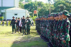 Korem 121/Abw tingkatkan kesiapsiagaan prajurit menghadapi bencana alam