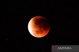 Gerhana bulan total di Kabupaten Bandung Barat