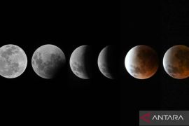Begini proses terjadinya gerhana bulan total