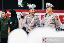 Polresta Banjarmasin ajak santri pondok pesantren taat berlalu lintas