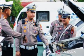 Satlantas Polresta Banjarmasin siap tanggulangi bencana