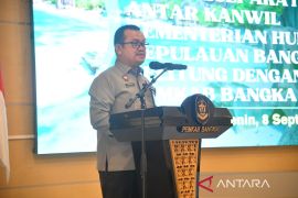 Pemkab Bangka - Kanwil KemenhumHAM sepakat perkuat pembinaan hukum