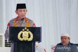 Hadiri Maulid Nabi, Kapolri ajak masyarakat jaga persatuan-kesatuan