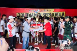 Persada Anduhum juarai turnamen sepak bola Bupati HST Cup 2025