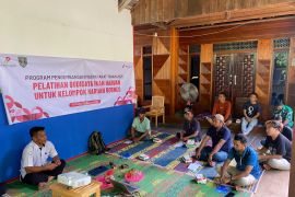 Pertamina berikan pelatihan budidaya ikan haruan bagi warga Desa Jirak
