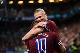 Timnas Norwegia hancurkan Moldova 11-1