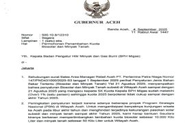 Antisipasi kelangkaan, Gubernur Aceh usulkan tambahan kuota LPG dan biosolar subsidi