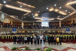 Wisuda 436 sarjana, Rektor UT titipkan pesan wujudkan Indonesia Emas 2045