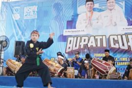 Ratusan atlet berbagai cabor di Karawang ikuti turnamen Bupati Cup