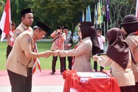 Ketua Kwarda Pramuka Kalsel ingatkan Mabicab Tabalong bina generasi muda