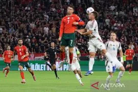 Cristiano Ronaldo samai rekor gol terbanyak di kualifikasi Piala Dunia
