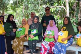 Peduli masyarakat kurang mampu, PKK Balangan salurkan ratusan paket sembako