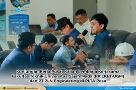 Kunker Pusat Kajian LKFT UGM dan PLN Enjiniring ke PLTA Poso