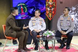 Kabid Humas Polda Kaltara Jadi Narasumber Acara Talk Show "Kaltara Bicara : Budaya Tertib Lalu Lintas, Tanggung Jawab Kita