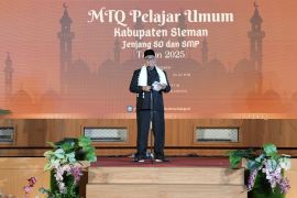Bupati: MTQ tingkat SD-SMP Sleman mendukung pembentukan karakter mulia