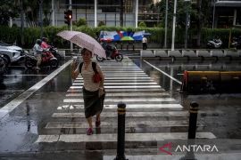 Sebagian Jakarta diprakirakan berawan tebal mulai Selasa pagi hingga siang