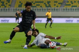 Hokky Caraka soal dua gol saat Persita Tangerang bungkam Persik Kediri