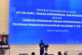 Kemendikdasmen kejar kualifikasi D4/S1 guru, jalin PKS dengan LPTK&nbsp;