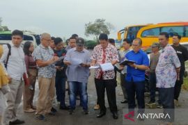 PN Medan gelar sidang lapangan terkait sengketa tanah di Jalan TB Simatupang