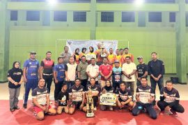 Juarai voli Harhubnas 2025, Polres Kotim siap bersaing di Kapolda Cup