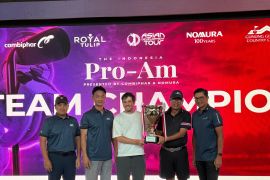 Darcy Brererton/Sofjan Arsad segel nomor beregu The Indonesia Pro-Am