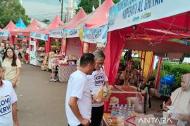Perputaran uang bazar UMKM Karawang Rp1,68 miliar sepekan