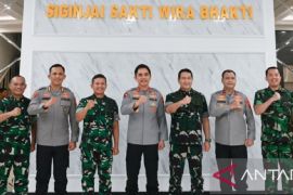 Kapolda dan PJU Polda Jambi sambut kunjungan silahturahmi Pangdam XX