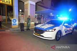 Polda dan TNI di Jambi gelar patroli bersama skala besar