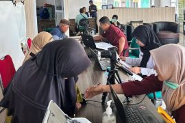 Imigrasi Pangkalpinang layani 86 paspor calhaj Bangka