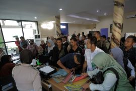 Calon pemohon SKCK di Blitar