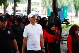 1.000 peserta ikuti jalan santai Haornas Ke-42 Langkat