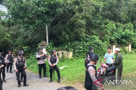 Polisi patroli gabungan usai konflik warga di Pulau Haruku Maluku