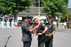 662 prajurit Dikmata Infanteri Kodam Merdeka dilantik